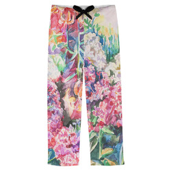 Watercolor Floral Mens Pajama Pants