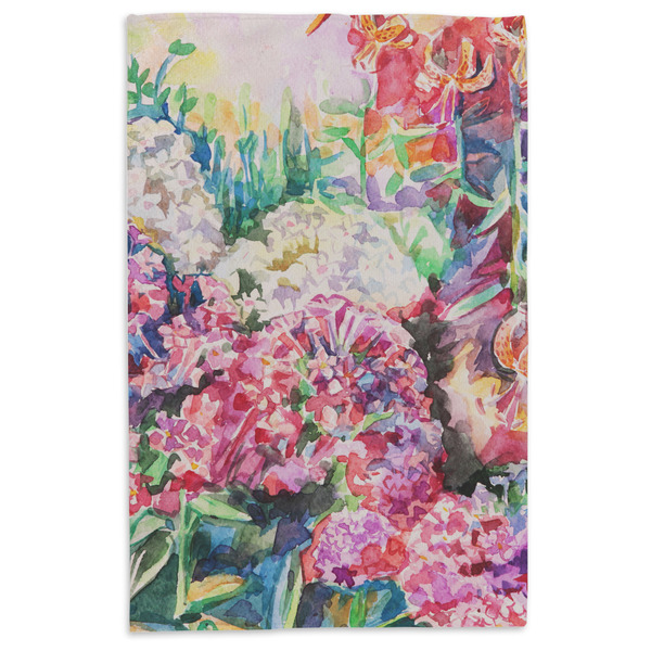 Watercolor Floral Microfiber Dish Towel - APPROVAL