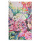 Watercolor Floral Microfiber Golf Towel - Large