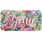 Watercolor Floral Mini/Bicycle License Plate (2 Holes)