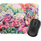 Watercolor Floral Rectangular Mouse Pad
