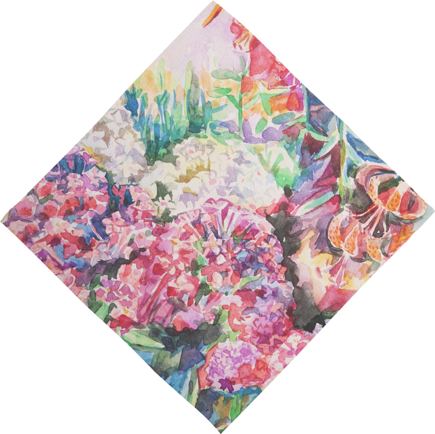 Watercolor Floral Napkins (Set of 4) YouCustomizeIt