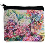 Watercolor Floral Rectangular Coin Purse