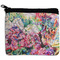 Watercolor Floral Neoprene Coin Purse - Front