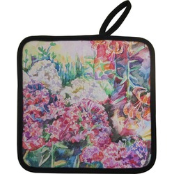 Watercolor Floral Pot Holder