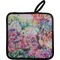 Watercolor Floral Pot Holder