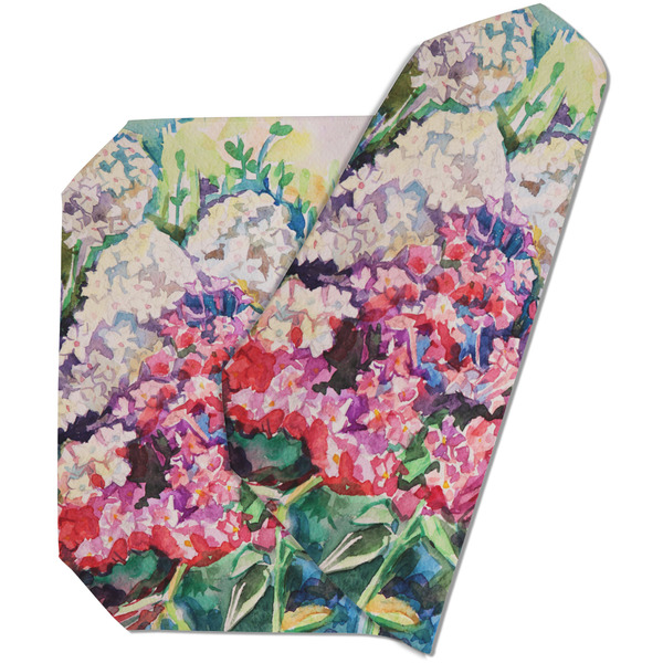 Custom Watercolor Floral Dining Table Mat - Octagon (Double-Sided)