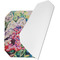 Watercolor Floral Octagon Placemat - Single front (folded)