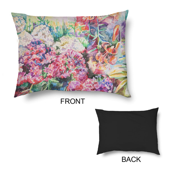 Watercolor Floral Outdoor Dog Beds - Medium - APPROVAL