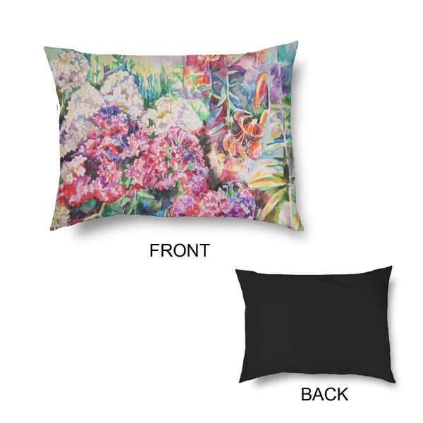 Watercolor Floral Outdoor Dog Beds - Small - APPROVAL