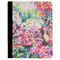 Watercolor Floral Padfolio Clipboards - Large - FRONT
