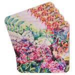 Watercolor Floral Paper Coasters