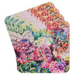 Watercolor Floral Paper Coasters