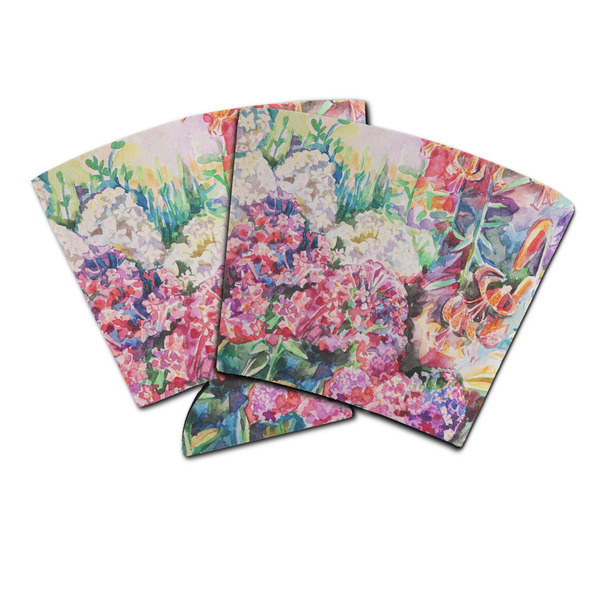 Custom Watercolor Floral Party Cup Sleeve