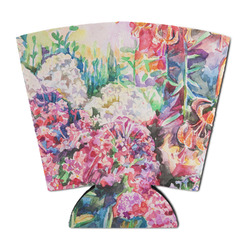 Watercolor Floral Party Cup Sleeve - with Bottom