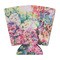 Watercolor Floral Party Cup Sleeves - with bottom - FRONT