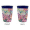 Watercolor Floral Party Cup Sleeves - without bottom - Approval