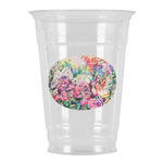 Watercolor Floral Party Cups - 16oz