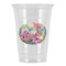 Watercolor Floral Party Cups - 16oz