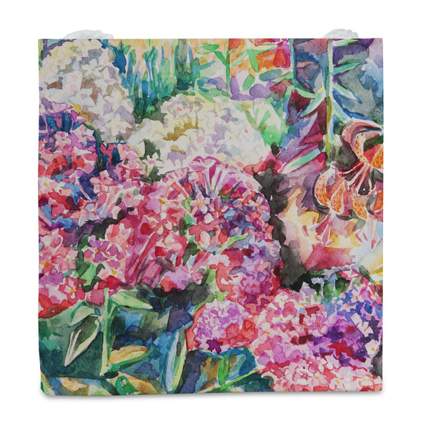 Watercolor Floral Party Favor Gift Bag - Gloss - Front