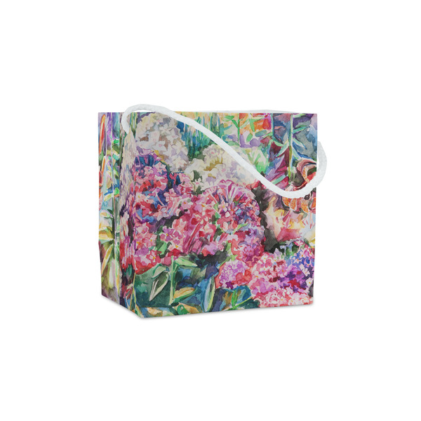 Custom Watercolor Floral Party Favor Gift Bags - Matte