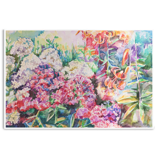 Custom Watercolor Floral Disposable Paper Placemats