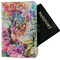 Watercolor Floral Passport Holder - Main