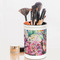 Watercolor Floral Pencil Holder - LIFESTYLE makeup