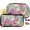 Watercolor Floral Pencil / School Supplies Bags Small and Medium