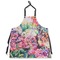 Watercolor Floral Apron Without Pockets
