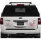 Watercolor Floral Personalized Car Magnets on Ford Explorer