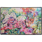 Watercolor Floral Door Mat - 36"x24"