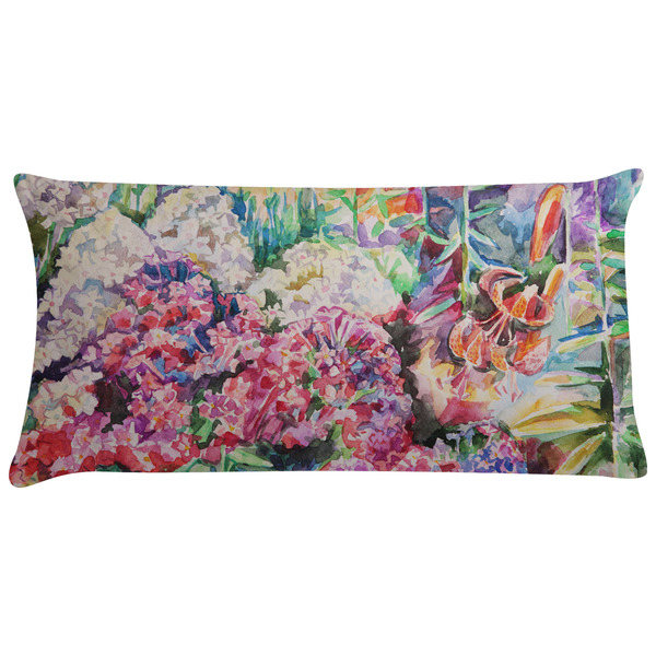 Custom Watercolor Floral Pillow Case - King
