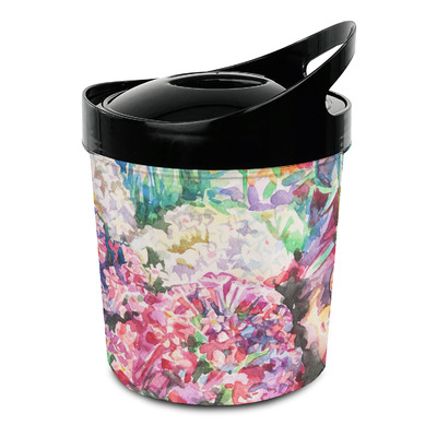Watercolor Floral Plastic Ice Bucket