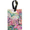 Watercolor Floral Personalized Rectangular Luggage Tag