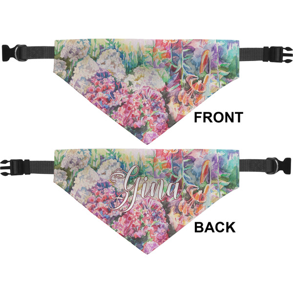 Watercolor Floral Pet Bandana Approval