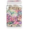 Watercolor Floral Pet Jar - Front Main Photo