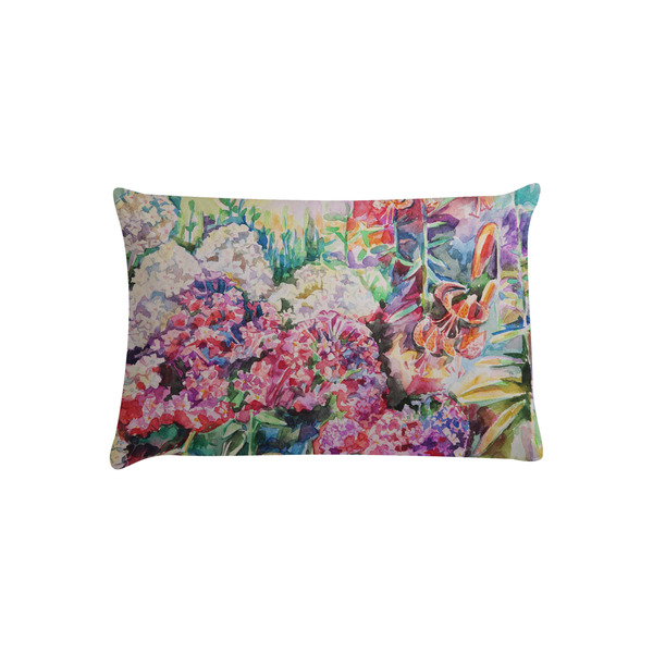 Custom Watercolor Floral Pillow Case - Toddler