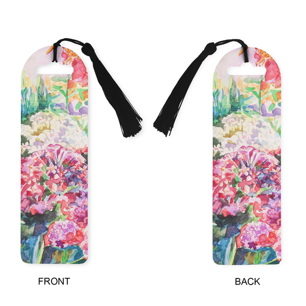 Watercolor Floral Plastic Bookmarks - Approval