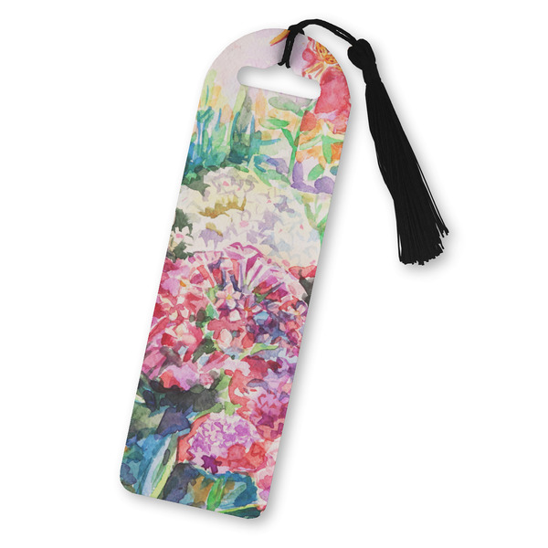 Custom Watercolor Floral Plastic Bookmark
