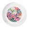 Watercolor Floral Plastic Party Dinner Plates - Approval
