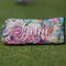 Watercolor Floral Putter Cover - Front