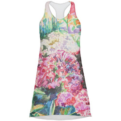 Watercolor Floral Racerback Dress - X Large