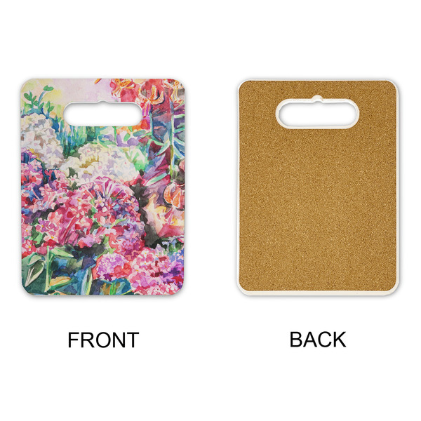 Watercolor Floral Rectangle Trivet with Handle - APPROVAL