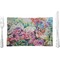Watercolor Floral Glass Rectangular Lunch / Dinner Plate