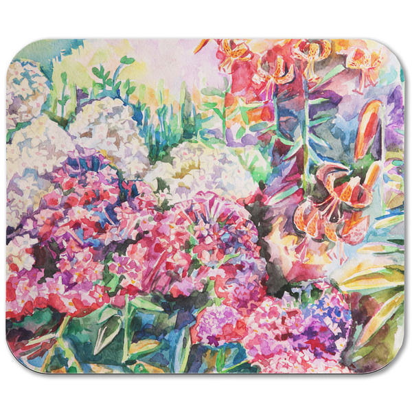 Watercolor Floral Rectangular Mouse Pad - APPROVAL