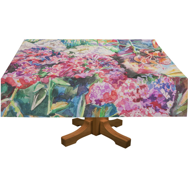 Watercolor Floral Rectangular Tablecloths (Personalized)