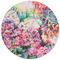 Watercolor Floral Round Mousepad - APPROVAL