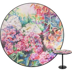 Watercolor Floral Round Table