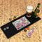 Watercolor Floral Rubber Bar Mat - IN CONTEXT